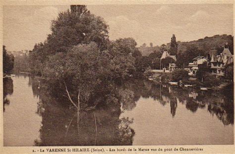 Saint Maur des Fossés La Varenne St Hilaire Les bords de la Marne