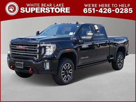 Pre Owned 2023 Gmc Sierra 3500 Hd At4 Crew Cab In White Bear Lake 64849a White Bear Lake