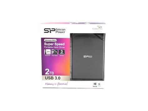 Silicon Power Stream S03 2TB USB 3.0 Portable Hard Drive Review