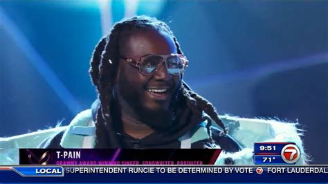 T-Pain relishes in new success following ‘Masked Singer’ win - WSVN ...