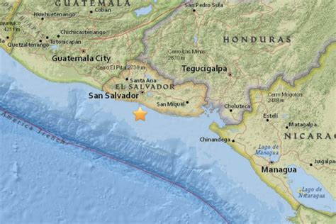 Sismo de 5 8 sacude el territorio salvadoreño Publinews