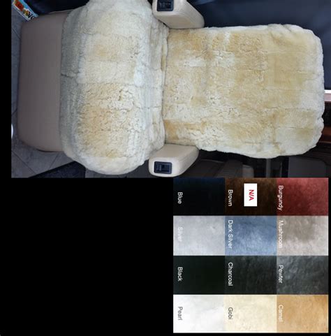 Blondies Pit Stop Sheepskin Seat Covers