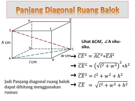 Rumus Diagonal Ruang Balok Beinyu Hot Sex Picture