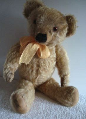 Vintage Old Merrythought Mohair Teddy Bear With Label Button 20