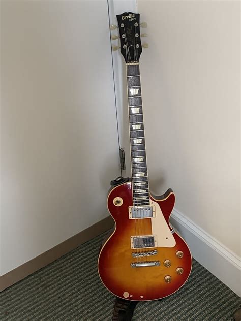 Orville By Gibson Les Paul 59 1994 Cherry Sunburst Reverb UK