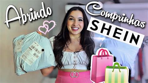 Abrindo Comprinhas Da Shein Pijamas Conjunto Vestido Short Cupom De Desconto Youtube