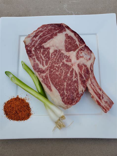 Dry Aged Prime Cowboy Cut Ribeye Rocker Bros Meat Co