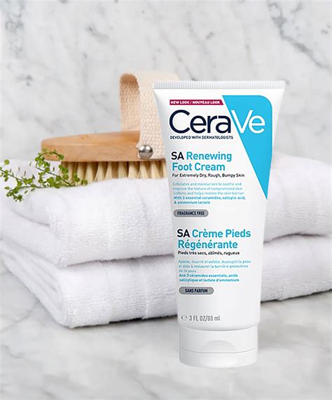 Cerave Sa Renewing Foot Cream