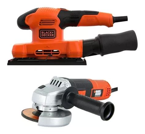 Amoladora Angular Black Decker G720 Lijadora Orbital MercadoLibre