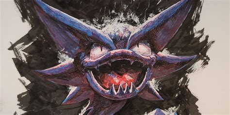 Pokémon Fan Art Depicts Bat-Like, 'Nightmare Fuel' Haunter