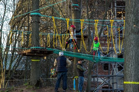 Веревочный парк в Щелково, Фрязино, Подмосковье, усадьба Гребнево