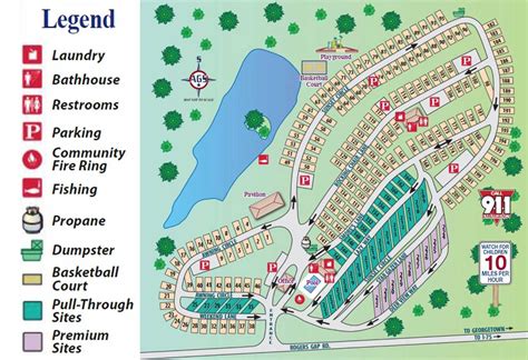 Facilities/Map » Whispering Hills RV Park