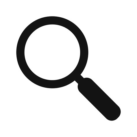 Magnifying Glass Svg Magnifying Glass Vector Svg Icon Bodenswasuee