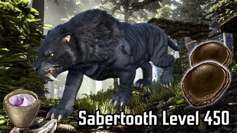 ARK Mobile 18 Cách Mà Bạn Bắt Taming Sabertooth Level 450 Sư Tử Đen