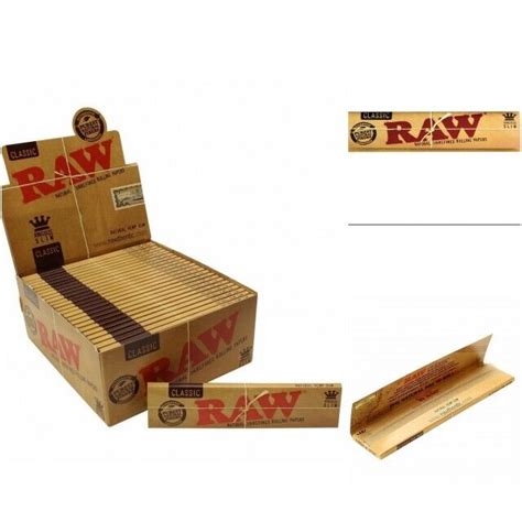 Raw Classic King Size Slim 110mm Natural Unrefined Rolling Papers Ebay