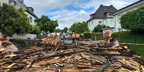 Tornado in Hagen Unwetter sorgt für Schneise der Zerstörung wetter