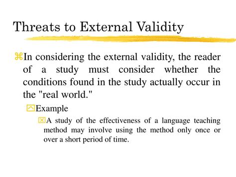 Ppt Variance Control And Threats To Validity Powerpoint