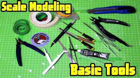 Model Making Tools A Video Guide To Scale Modeling Basic Tools Youtube