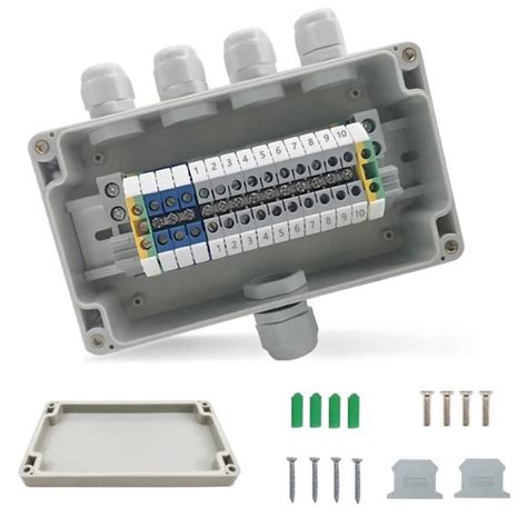 Kit De Bornier De Rail Din Avec Ip Boite De Derivation Etanche In