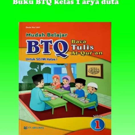 Jual Buku Siswa Mudah Belajar Baca Tulis Al Quran BTQ K13 Kelas 1 Sd Mi