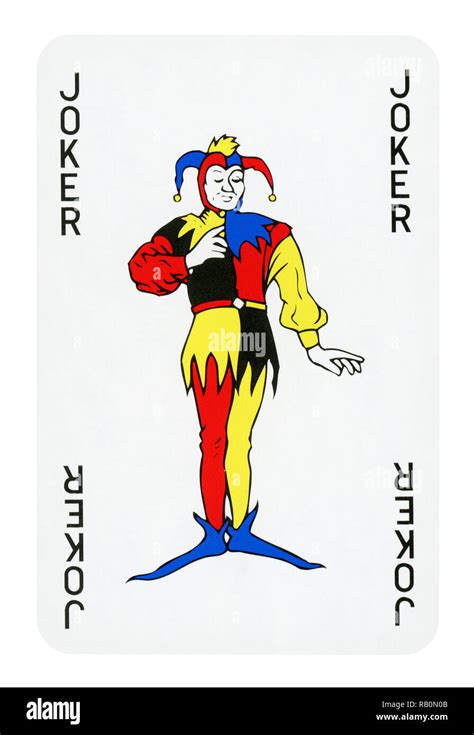 Playing Card Joker Hi Res Stock Photography And Images Alamy