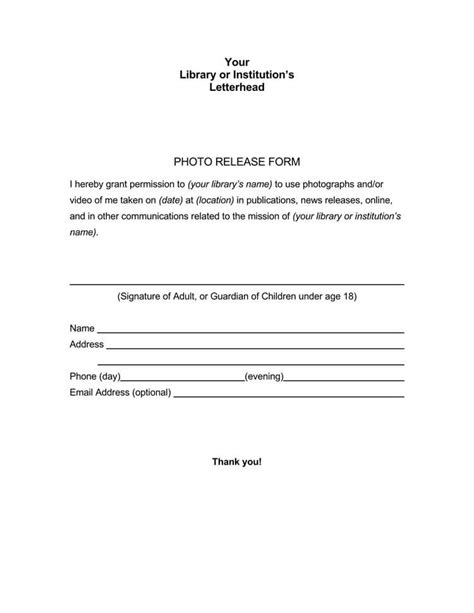 15 Free Media Liability Release Forms Word PDF