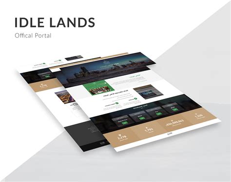 IDLE LANDS on Behance