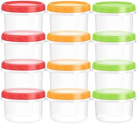 Amazon Toflen Reusable Small Freezer Containers Oz Plastic Food