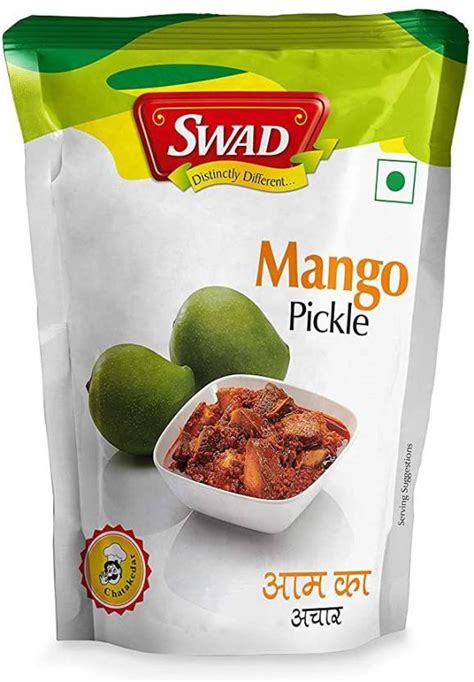 Swad Delicious And Spicy Mango Pickle Aam Ka Achar 200g Mango