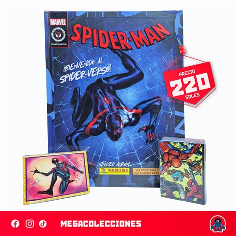 Álbum Tapa Dura Spiderman Multiverso Panini Set completo de figuras