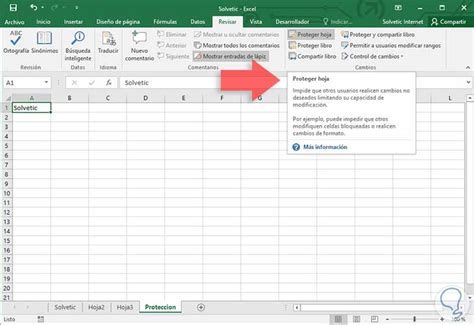 Cómo proteger y bloquear celdas en Excel 2016 Solvetic