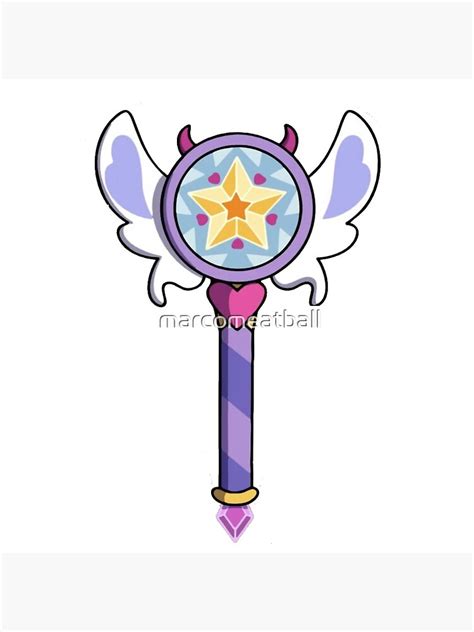 "Star Butterfly's Wand (Season 3) SVTFOE" Poster by marcomeatball | Redbubble