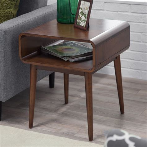 Amazon Belham Living Carter Mid Century Modern Side Table Kitchen