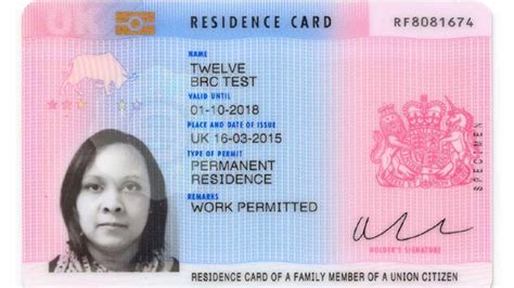 The Biometric Residence Permit New To Leeds