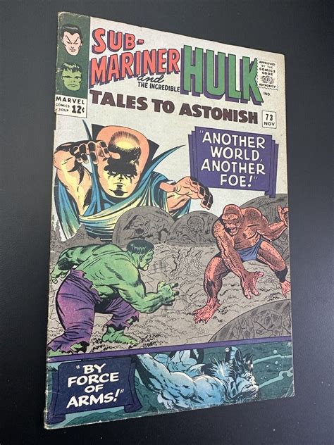 Tales To Astonish Vg Fn The Watcher Leader Appearance Marvel