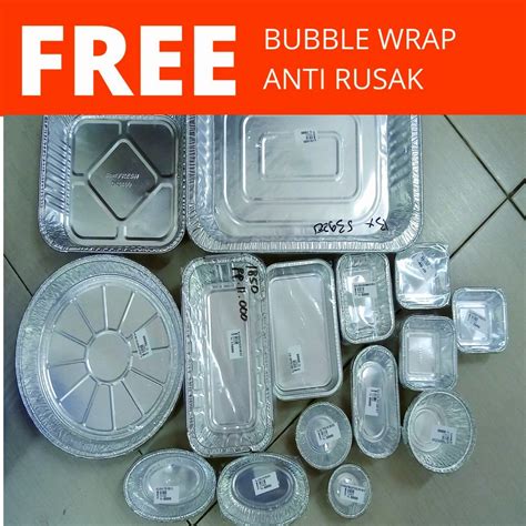jual  tutup alumunium foil  varian kotak oval lengkap