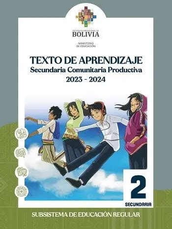 LIBROS DEL MINISTERIO DE EDUCACIÓN BOLIVIA 2023