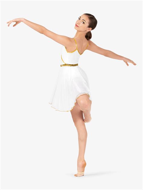 Womens Dance Costume Grecian Camisole Dress Dresses Elisse By