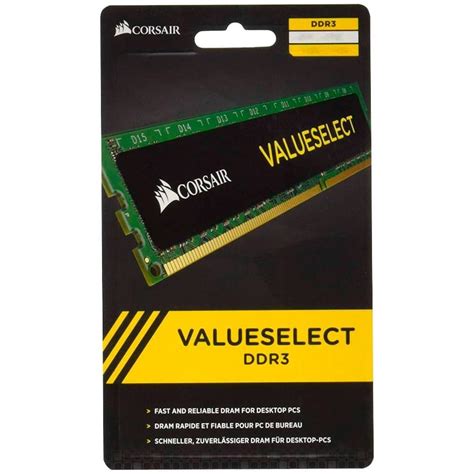 Memoria Ram 4Gb Ddr3 1333mhz Corsair Value Select