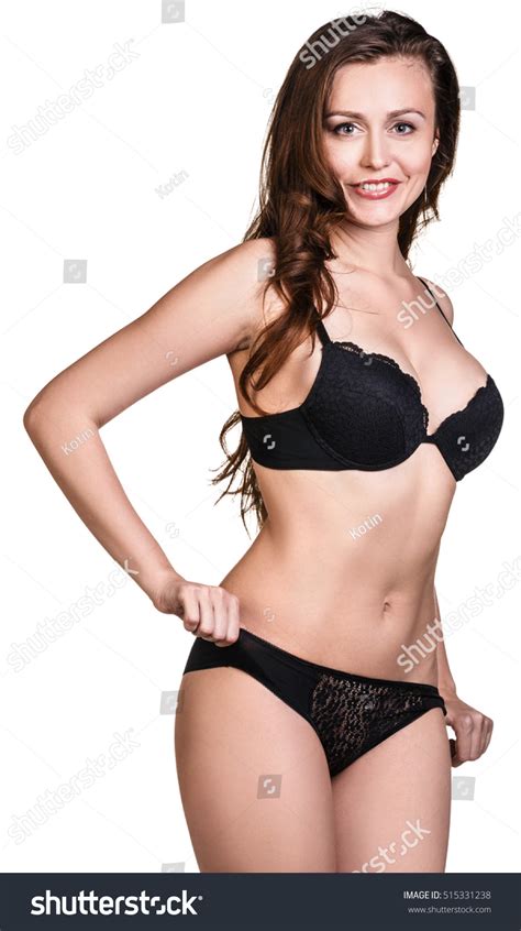 Sensual Sexy Woman Black Lingerie Stock Photo 515331238 Shutterstock
