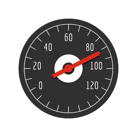 Premium Vector Bike Speedometer Icon Flat Illustration Of Bike