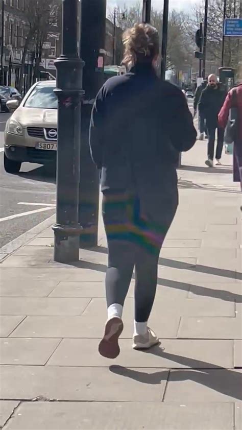 Juicy Brunette Pawg Walking ThisVid