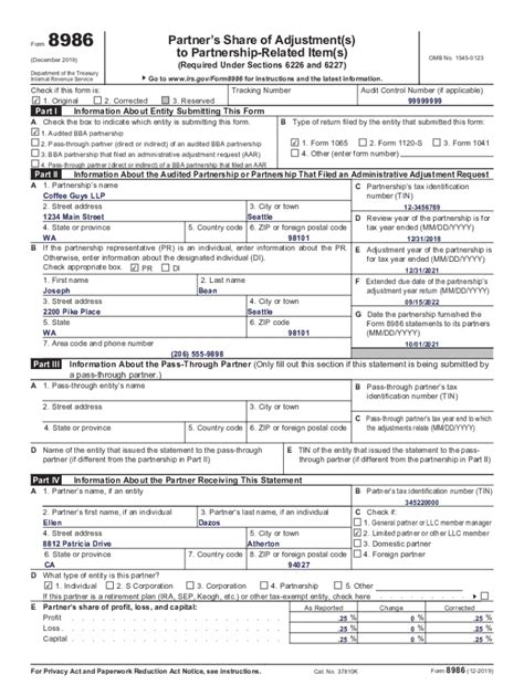 Form 8986 Fill Online Printable Fillable Blank Pdffiller