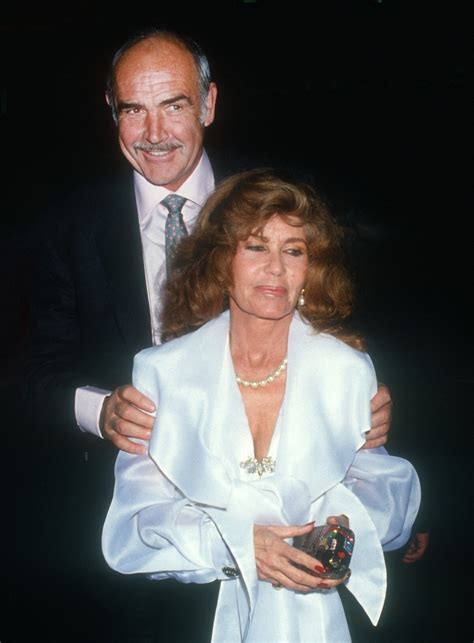 Photo Archives Sean Connery Et Sa Femme Michelne Roquebrune