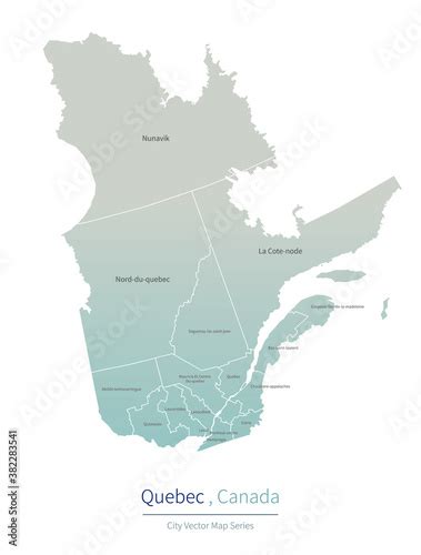 Simple Quebec Map