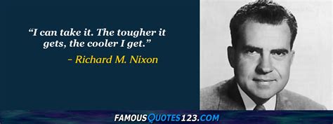 Richard M. Nixon Quotes on Men, Inspiration, Motivation and Perception