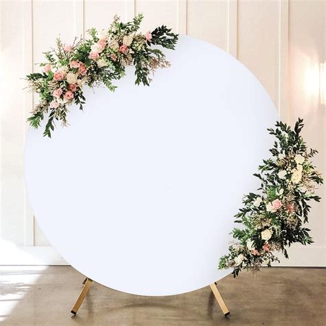 Amazon Yeele Ft White Round Backdrop Cover Pure White Circle