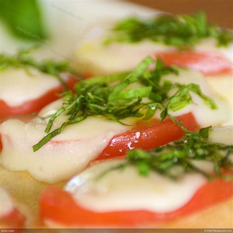 Buffallo Mozzarella Tomato Basil Appetizers Recipe