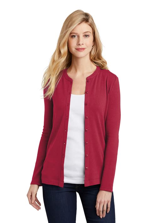 Port Authority Womens Concept Stretch Button Front Cardigan Product