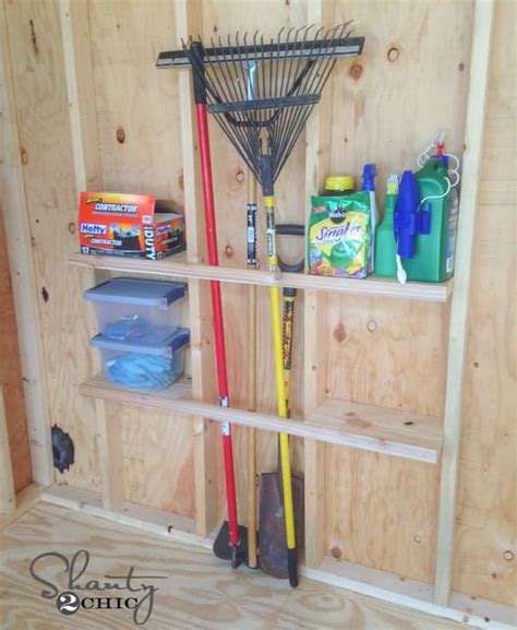 Ideas And Plans On How To Build Shed Storage Shelves